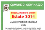 Programmazione eventi Estate 2014